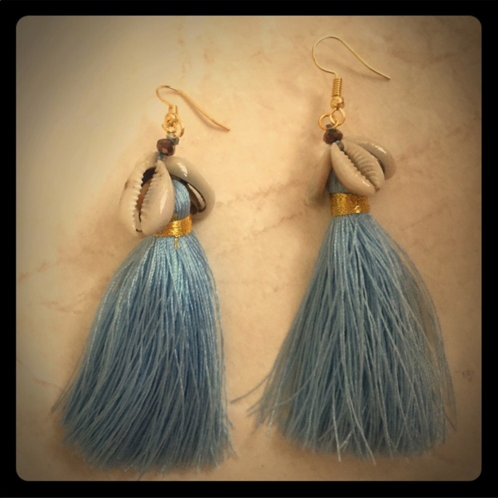 Two pairs of Tassel Earrings
